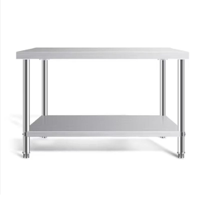 COMMERCIAL STAINLESS STEEL WORKBENCH